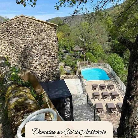 Gite De Groupe - Domaine Au Ch'Ti Ardechois Rochessauve المظهر الخارجي الصورة