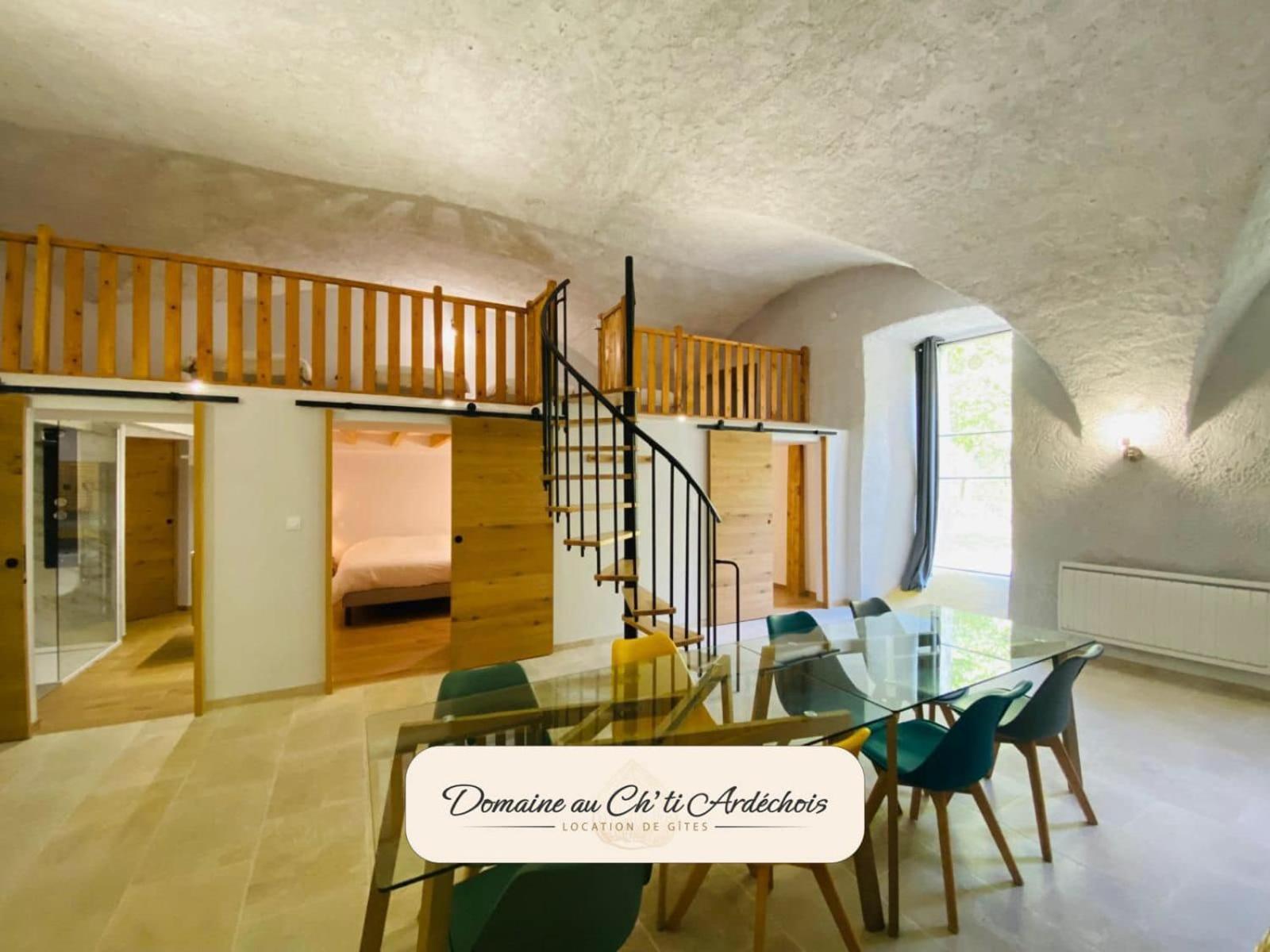 Gite De Groupe - Domaine Au Ch'Ti Ardechois Rochessauve المظهر الخارجي الصورة