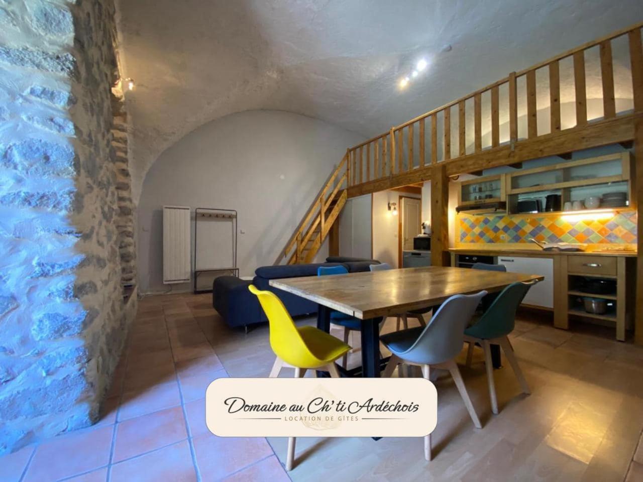 Gite De Groupe - Domaine Au Ch'Ti Ardechois Rochessauve المظهر الخارجي الصورة