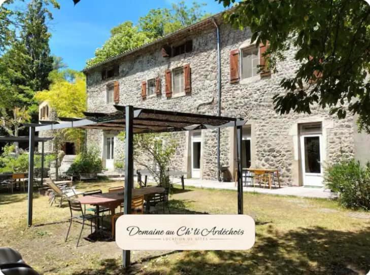 Gite De Groupe - Domaine Au Ch'Ti Ardechois Rochessauve المظهر الخارجي الصورة