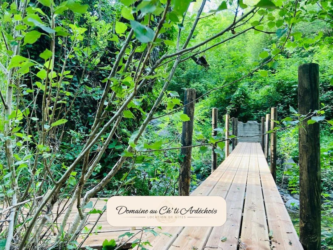 Gite De Groupe - Domaine Au Ch'Ti Ardechois Rochessauve المظهر الخارجي الصورة