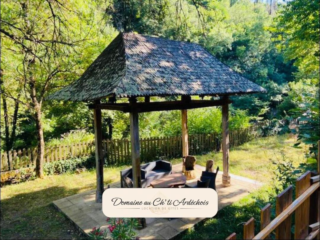 Gite De Groupe - Domaine Au Ch'Ti Ardechois Rochessauve المظهر الخارجي الصورة