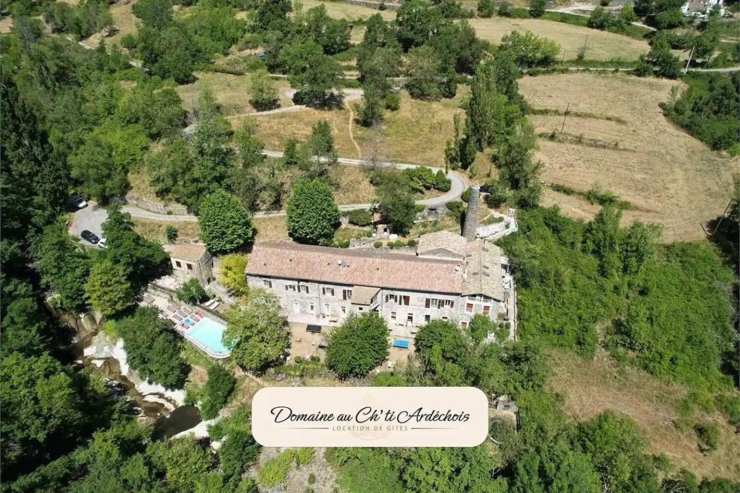 Gite De Groupe - Domaine Au Ch'Ti Ardechois Rochessauve المظهر الخارجي الصورة